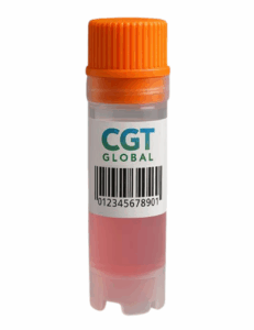 Cryovial of isolated cells