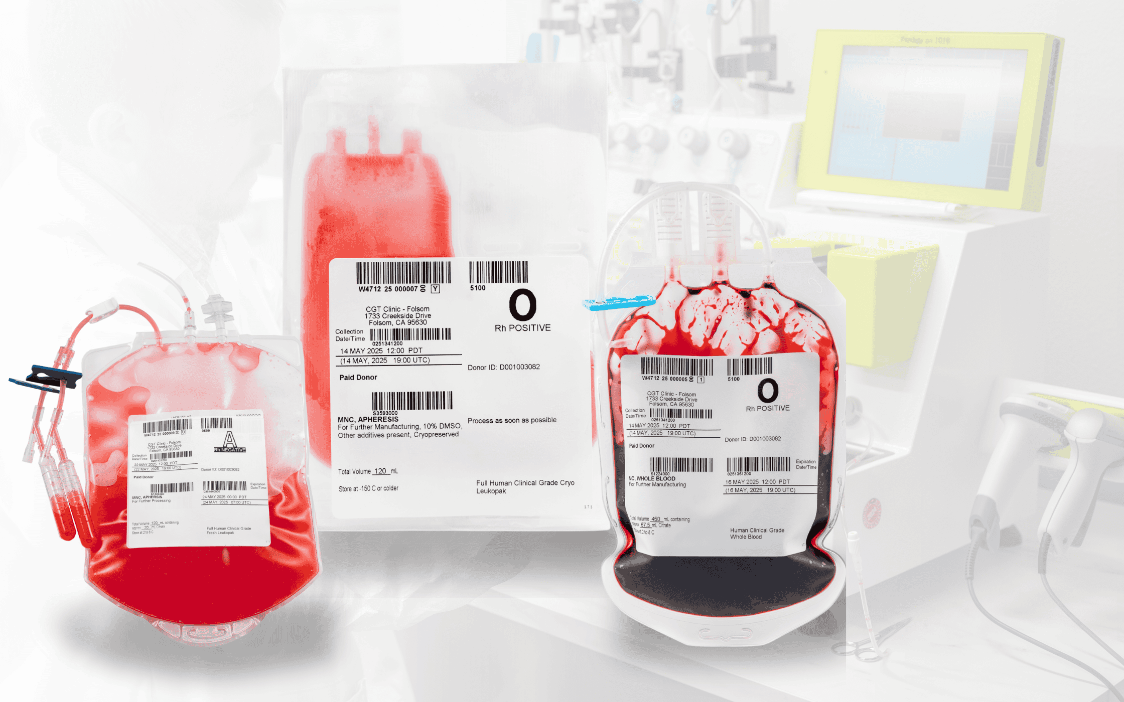 Leukopak - CGT Global 2025 - Fresh Leukopak (14) best GMP Crypreserved leukopak and whole blood for clinical use and gene and cell therapy