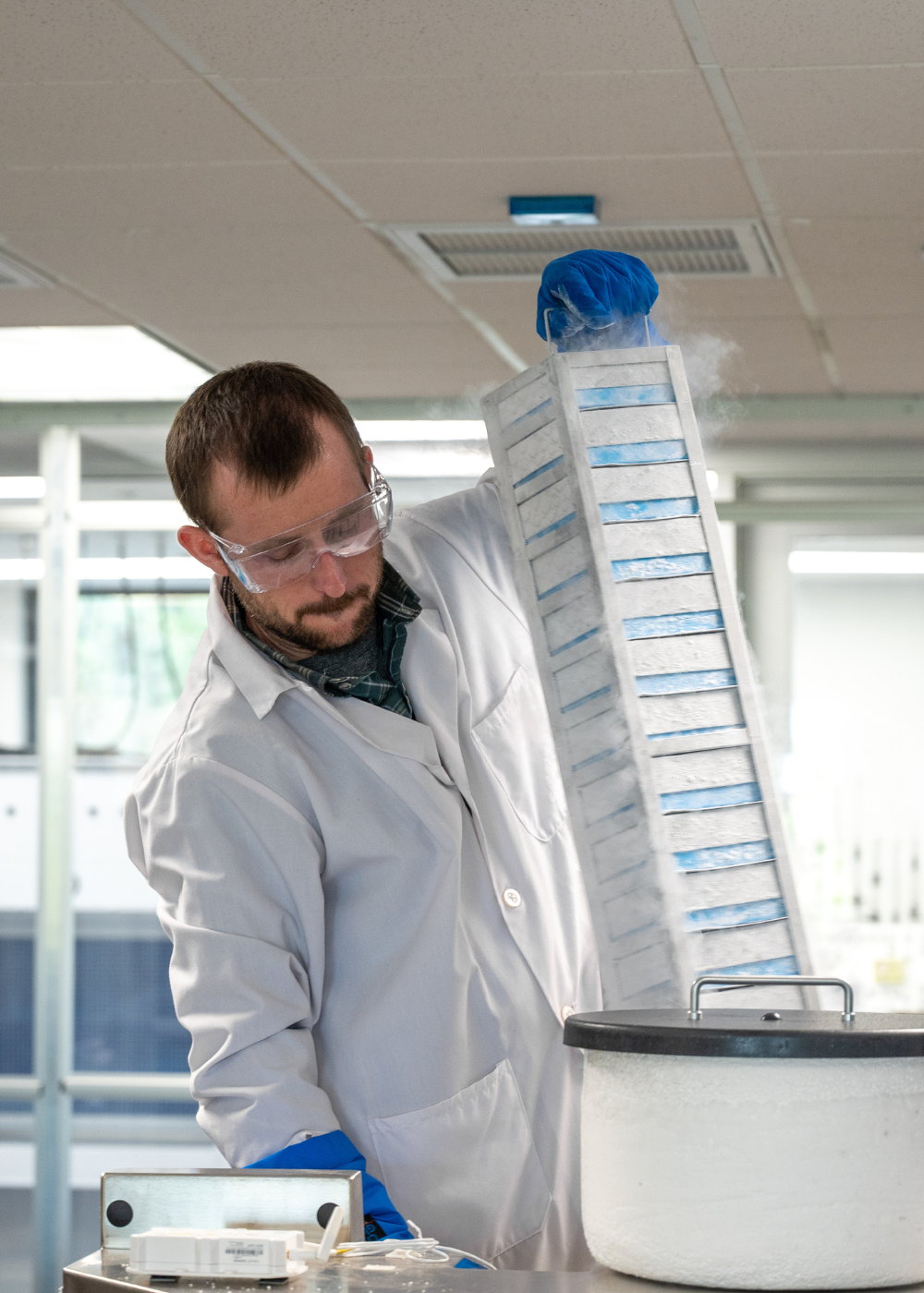 Bryan Pulling, Pulling cells out of cryo freeze